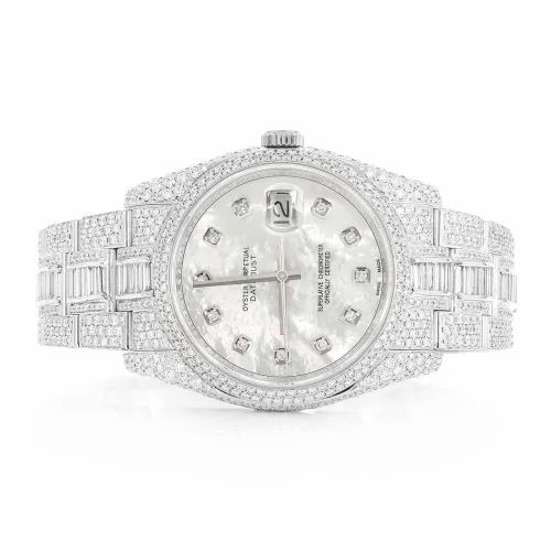 Rolex Datejust Ladies VVS1 LAB Diamonds
