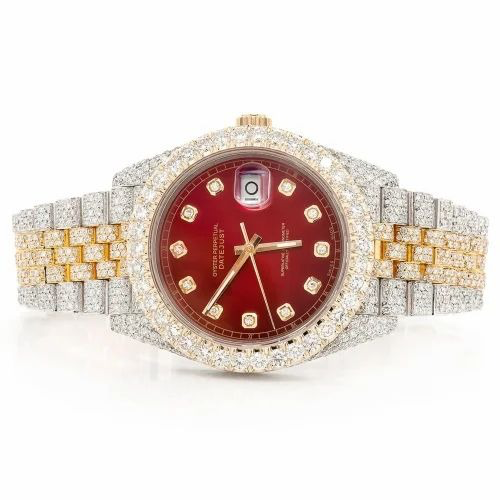Rolex Datejust Ladies Two Tone VVS Lab Diamonds