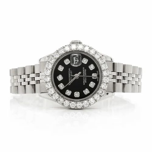Rolex Datejust Ladies VVS Lab Diamonds