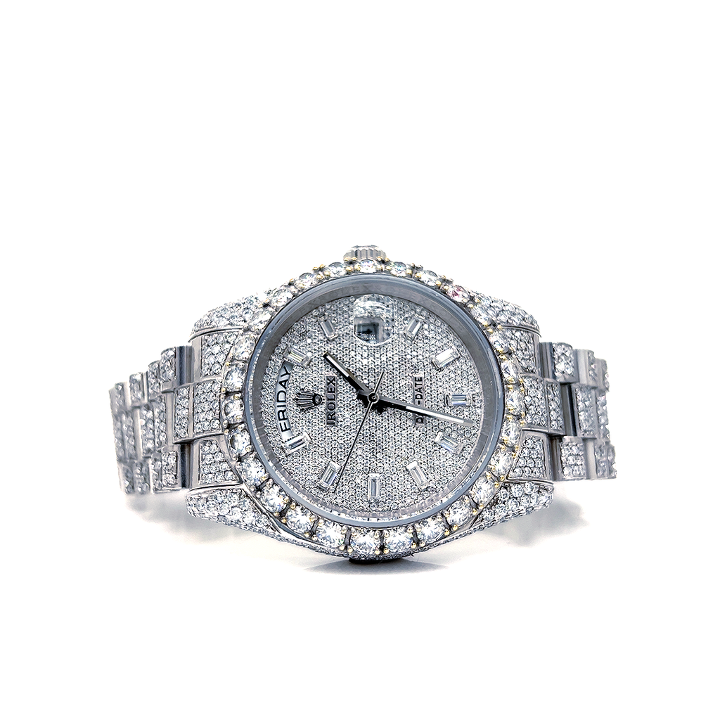 Rolex DayDate VVS Moissanite