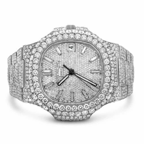 Patek Philippe Nautilus VVS Lab Diamonds