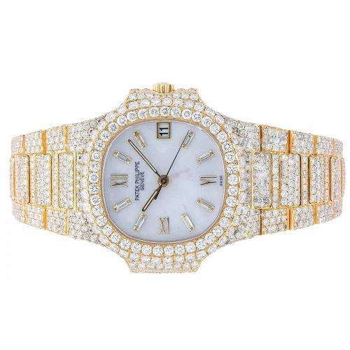 Patek Philippe Nautilus VVs Lab Diamonds